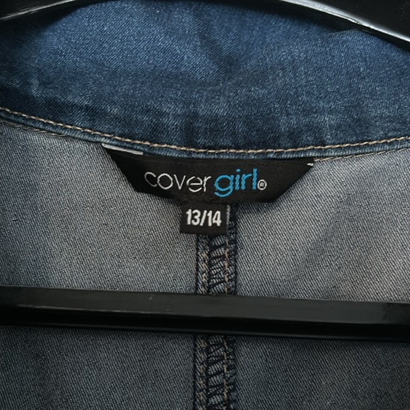 3 for 30 Denim Covergirl Jumpsuit Biker Long Overalls - Picture 6 of 8